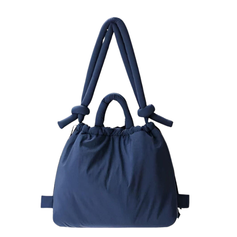 Aurora – Puffer Handtas met Gewatteerd Nylon en Grote Inhoud