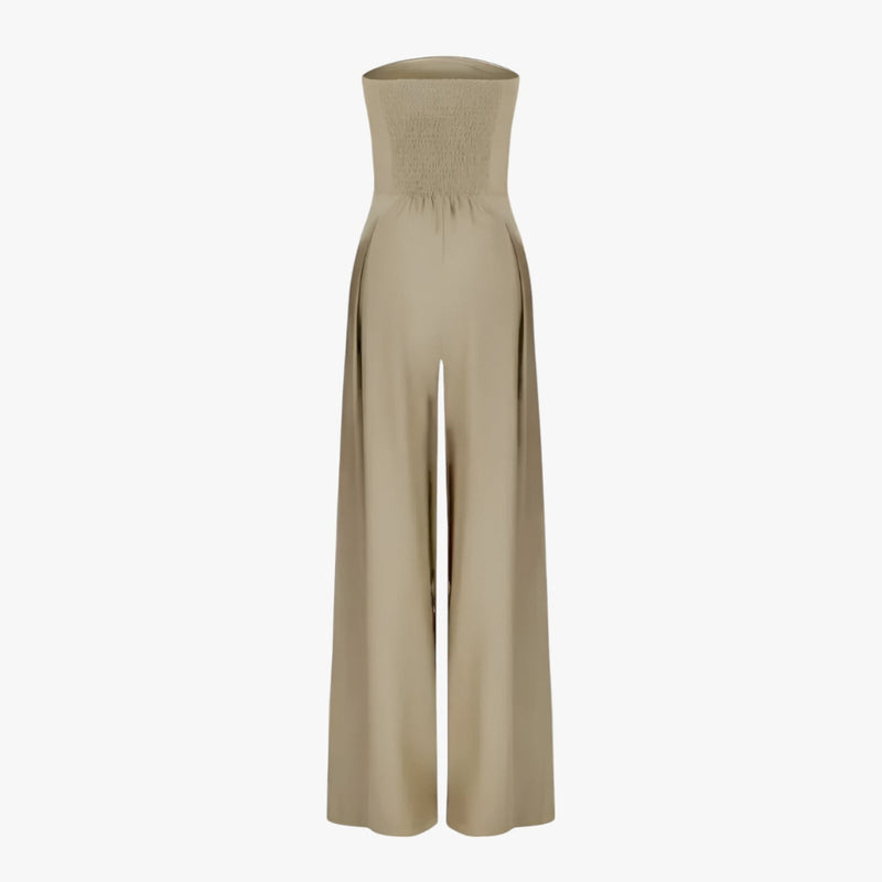 Mira – Elegante jumpsuit met nauwsluitend ontwerp en veilige strapless silhouetbevestiging