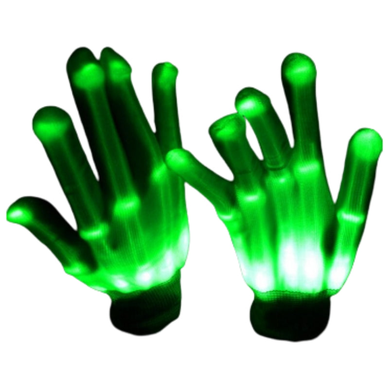 GlowHands - LED Neon Luminous Handschoenen voor Feestjes en Evenementen