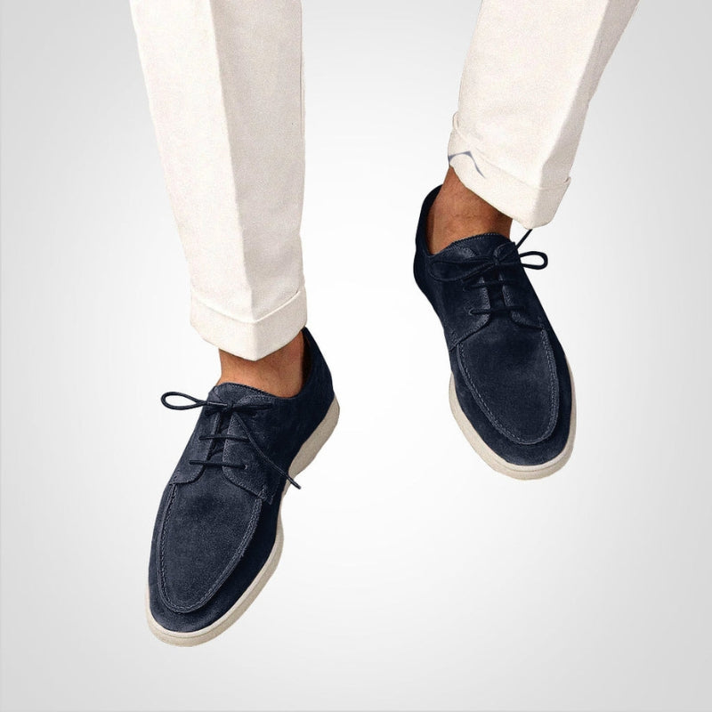 Ethan - Casual Loafers met Lichtgewicht Zool en Vetersluiting