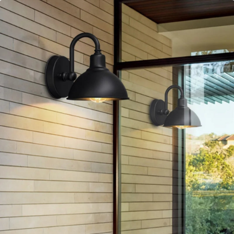 EverGlow – Duurzame Waterdichte Buitenwandlamp met Klassieke Stijl