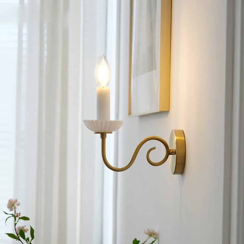 CandleLux – Moderne Wandlamp met Kandelaar Design