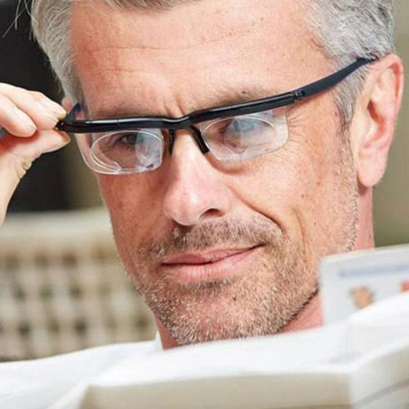 OptiFlex – Verstelbare Focusbril met Flexibel Montuur en Unisex Design