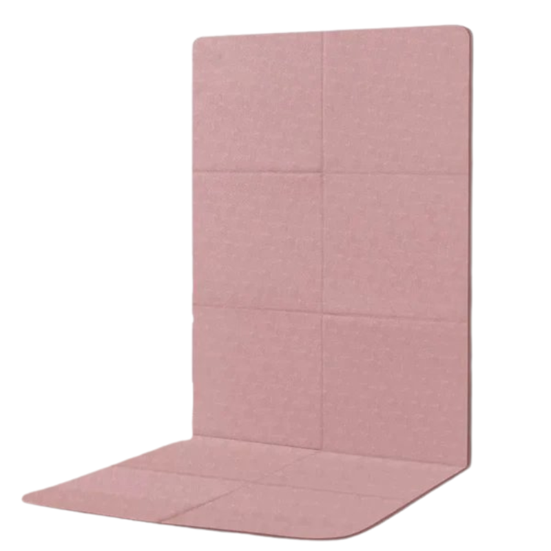 ZenFold – Compact Opvouwbare Yogamat met Dubbel Getextureerd Antislip Oppervlak