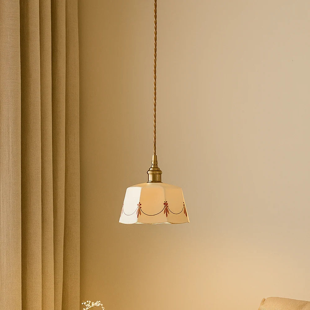 GlowVesta – Hanglamp met gebeeldhouwde koepel en sfeervolle gloed