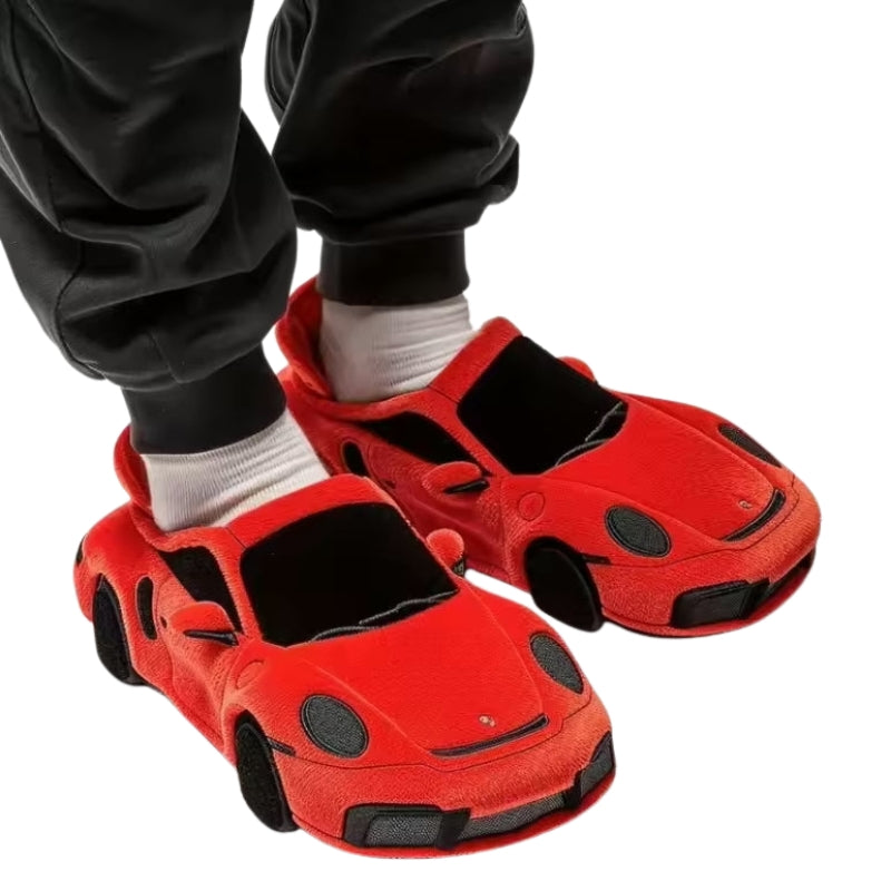 SpeedStep – Auto geïnspireerde Slippers met Antislipzool voor Maximale Comfort