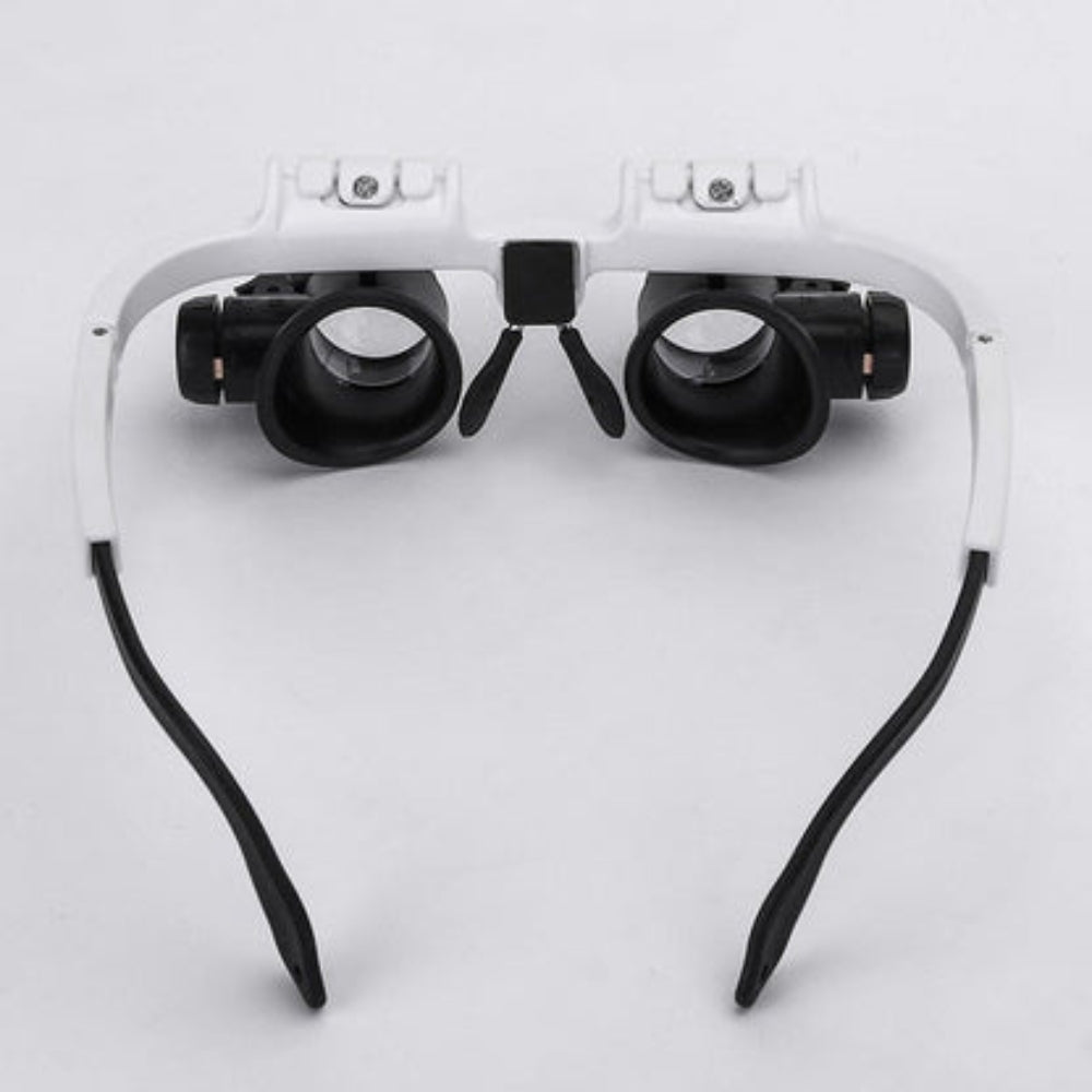 FocusGlide - LED precisie werkbril met verstelbare lenzen en ingebouwde verlichting