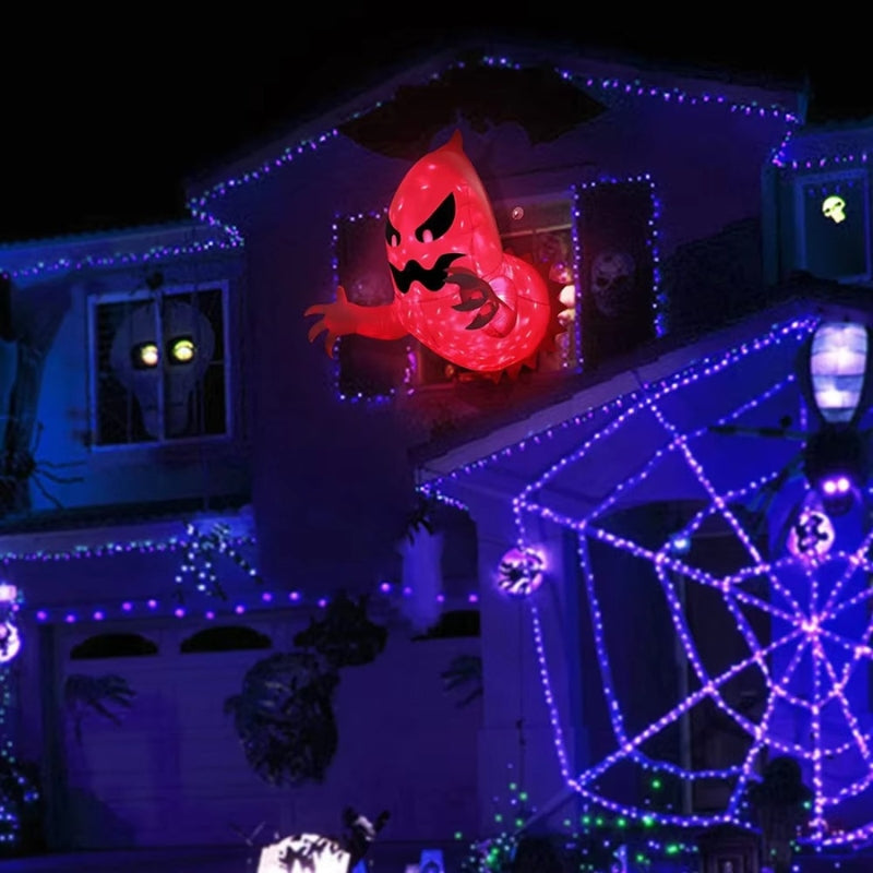 PhantomGlow – Opblaasbare Halloween Geest met LED-verlichting