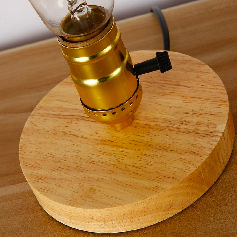 OakCraft – Houten LED Tafellamp