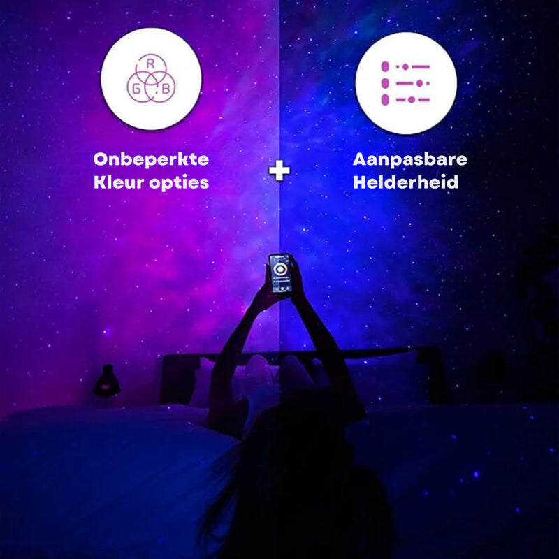 StarSphere - Moderne Galaxieprojector voor verbluffende lichtshows en meeslepende sfeer