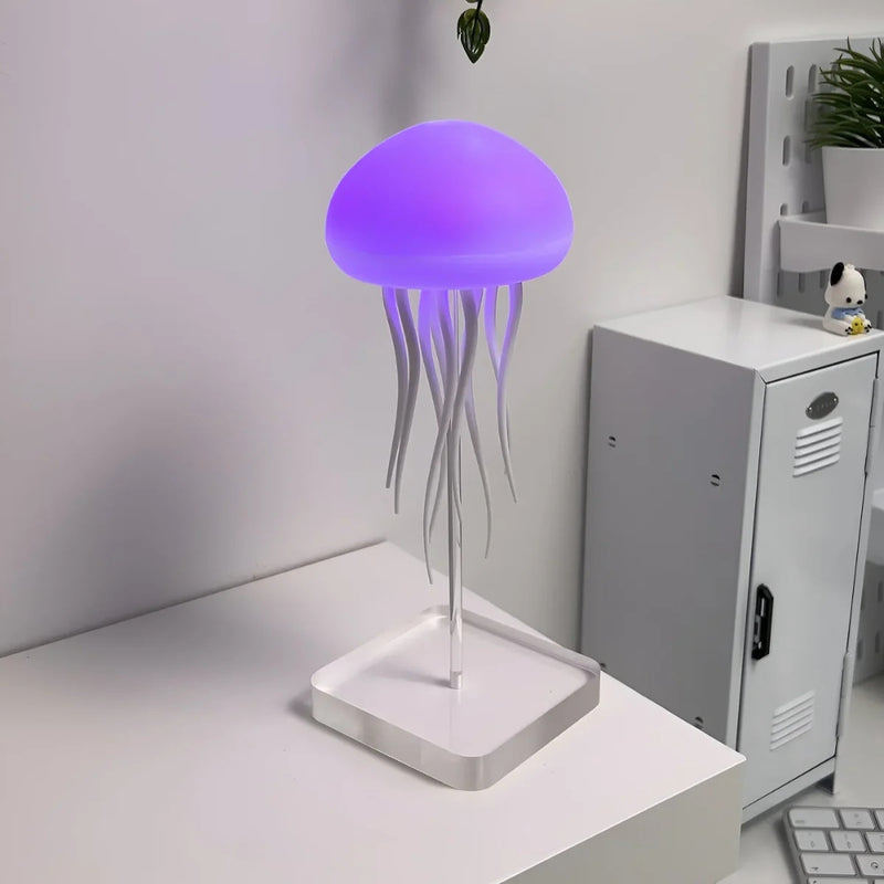 JellyGlow – Boeiende kleurveranderende kwallenlamp met zwevende beweging en rustgevende omgevingslichtweergave
