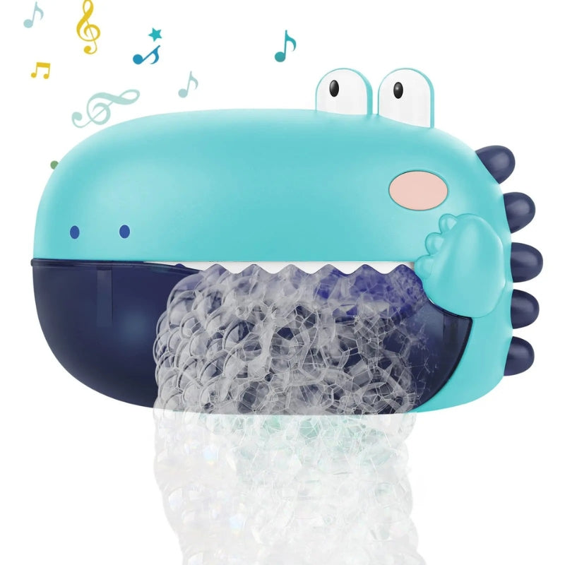 BubbleBeats – Dinosaurus badspeeltje met bubbelmaker en speelse muziekeffecten