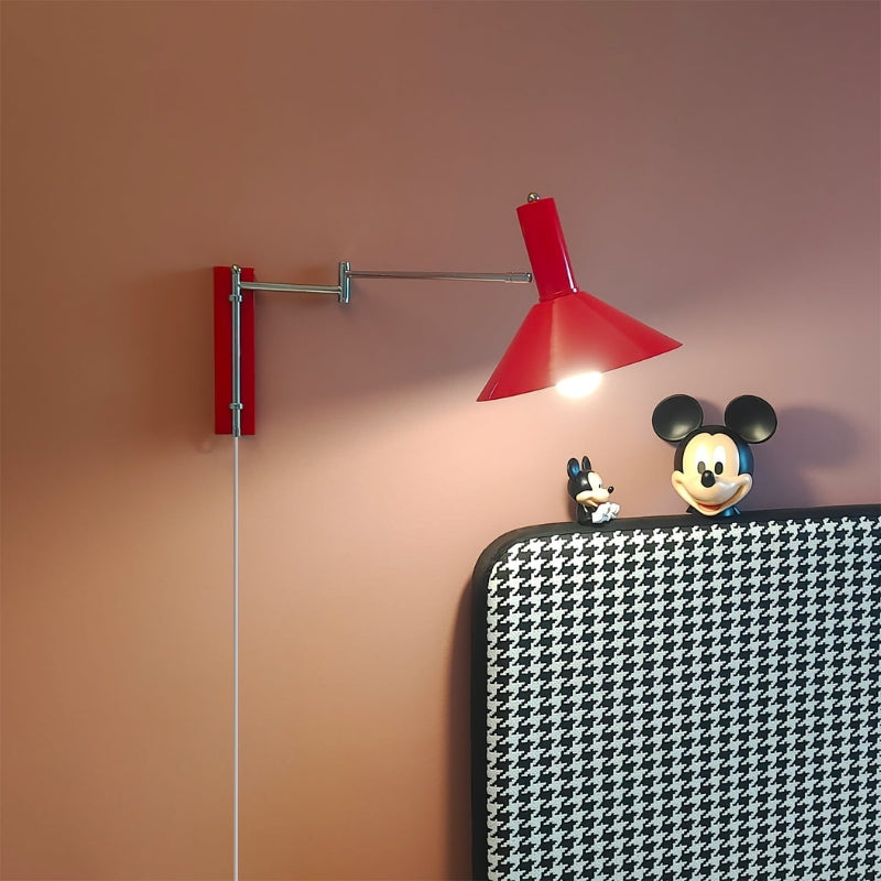 LumiCraft – Verstelbare Wandlamp met Lange Buigbare Arm