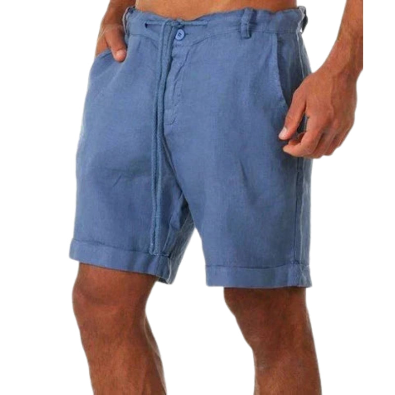 Ethan - Klassieke shorts met zakken en trekkoord in de taille