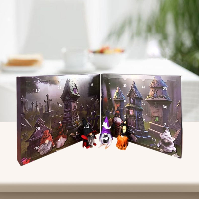 SpookyGnome – Halloween Adventskalender met Pluche Kabouterverrassingen