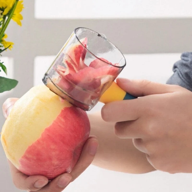 SmartPeel - Multifunctionele schiller met ingebouwde opslag voor schoon schillen