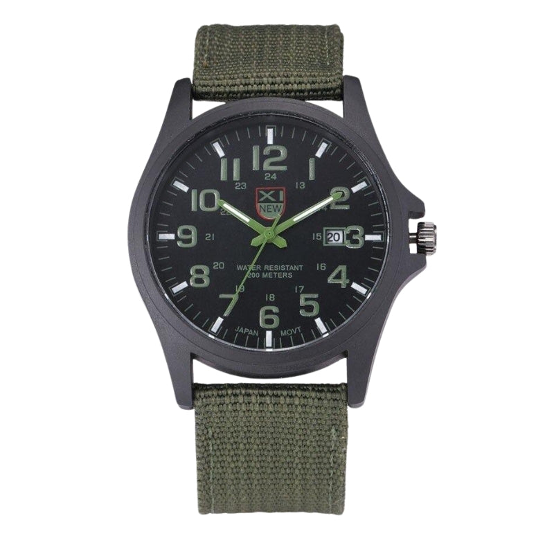 Dominic – Horloge met Ronde Wijzerplaat en Verstelbare Bandjes