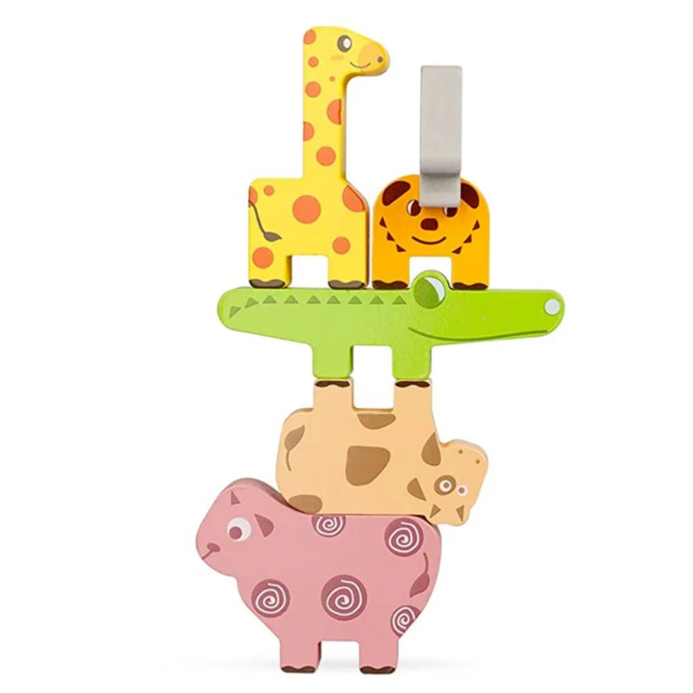 TotemPets - Dierenstapelspel met uitdagingskaarten en leuk balansspel