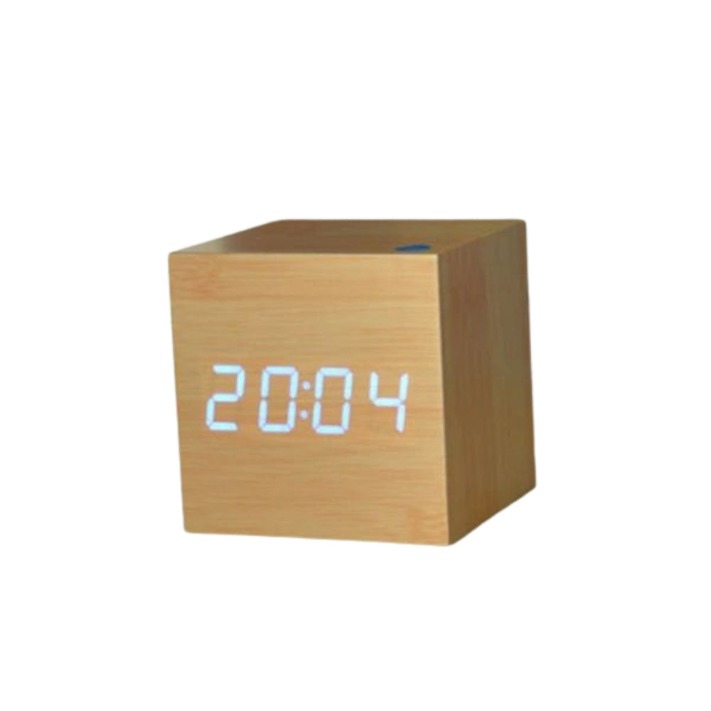 CubeTime - Digitale tafelklok met kubisch design