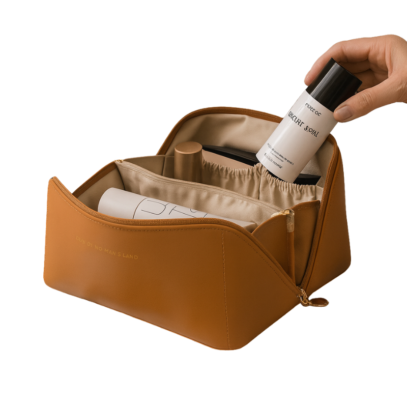 Clara – Rits multi-pocket cosmetica opberg- en make-up tas
