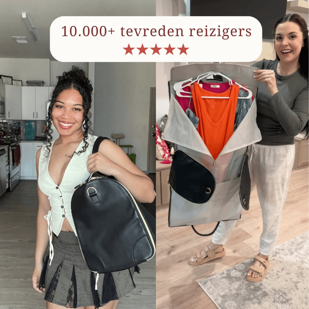 TravelMate – Stijlvolle reistas met verstelbare banden en uitbreidbaar opbergvak