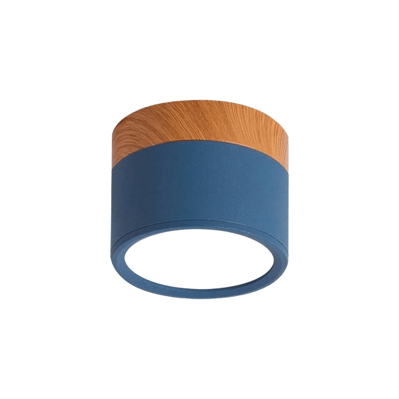 MacaraGlow – Kleine Plafondlamp in Macaronstijl met Klassiek Design