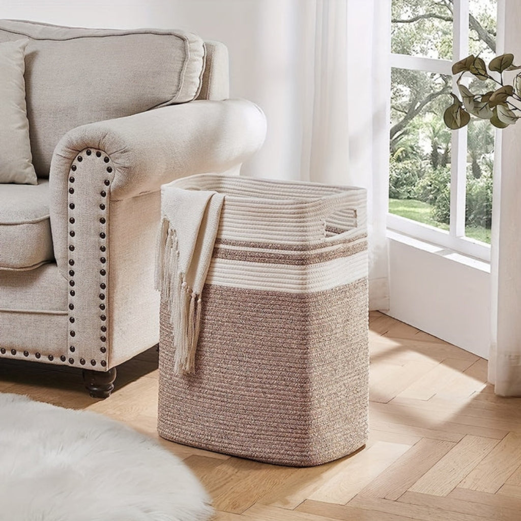 FoldHaven – Jumbo Opbergmand met Ruim en Opvouwbaar Ontwerp