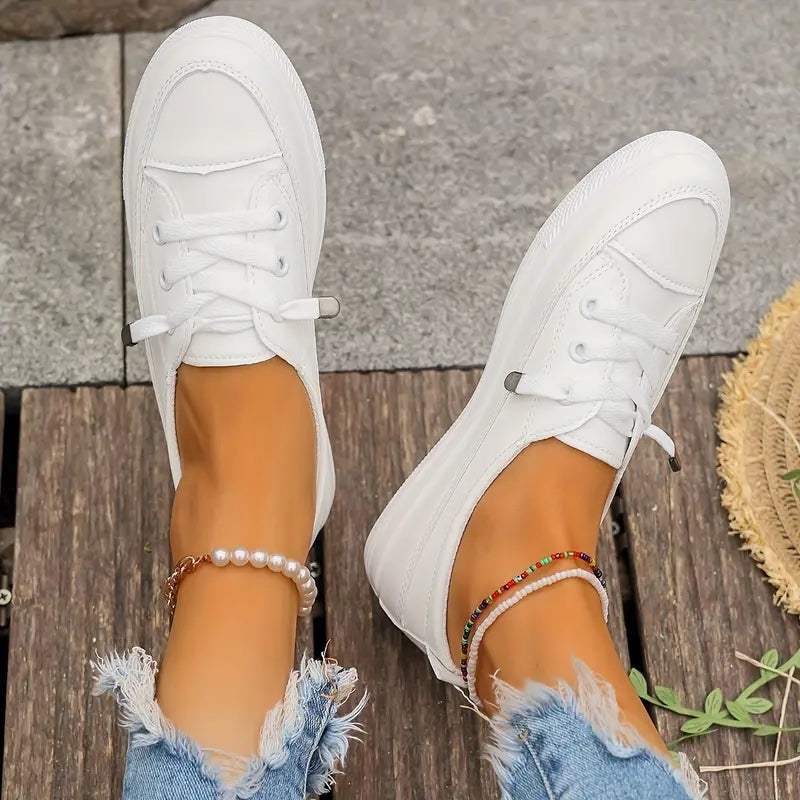 Stella – Casual Sneakers met Antislip Zool en Ronde Tenen