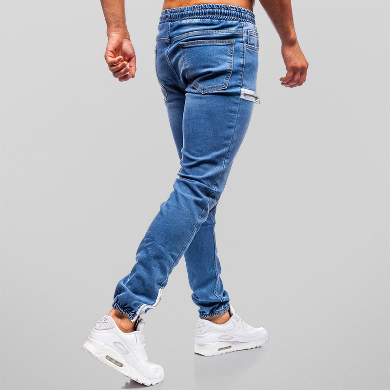 James – Comfortabele Joggingbroek met Ritssluitingzakken