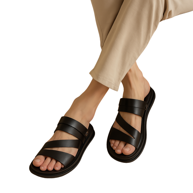 Evelyn –  sandalen met robuuste antislip zool