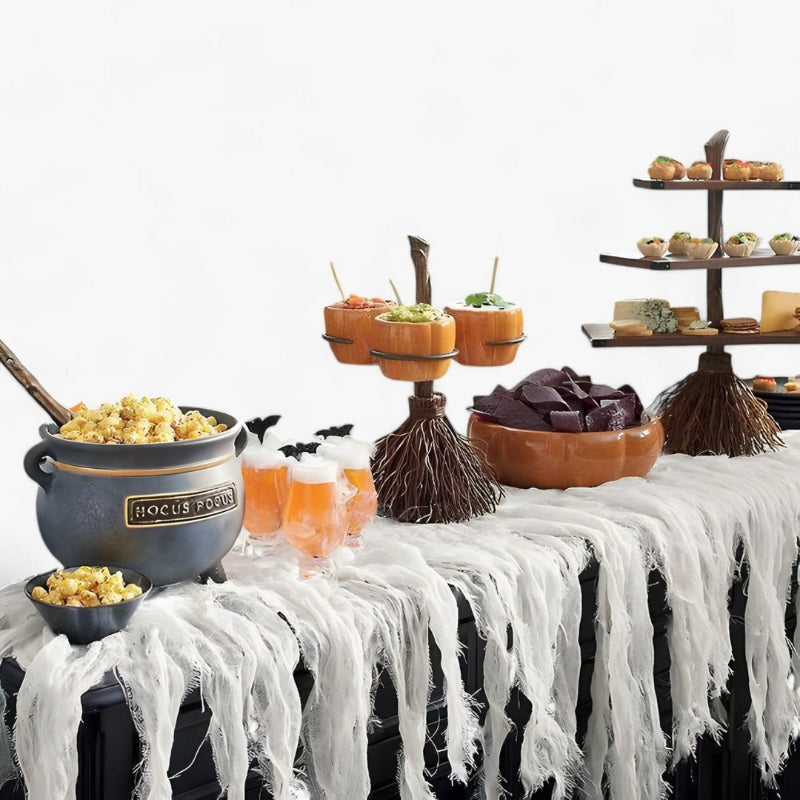 HexaCauldron – Halloween serveerplateau in ketelvorm met klassiek ontwerp