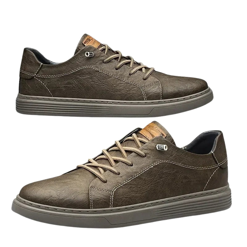 Jaxon – Unieke sneaker met vetersluiting en ronde teen