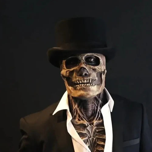 SkullReal - Ultrarealistisch Halloween Skeletkostuum