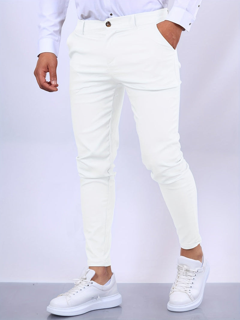 Henry - Slim-Fit broek met zijzakken