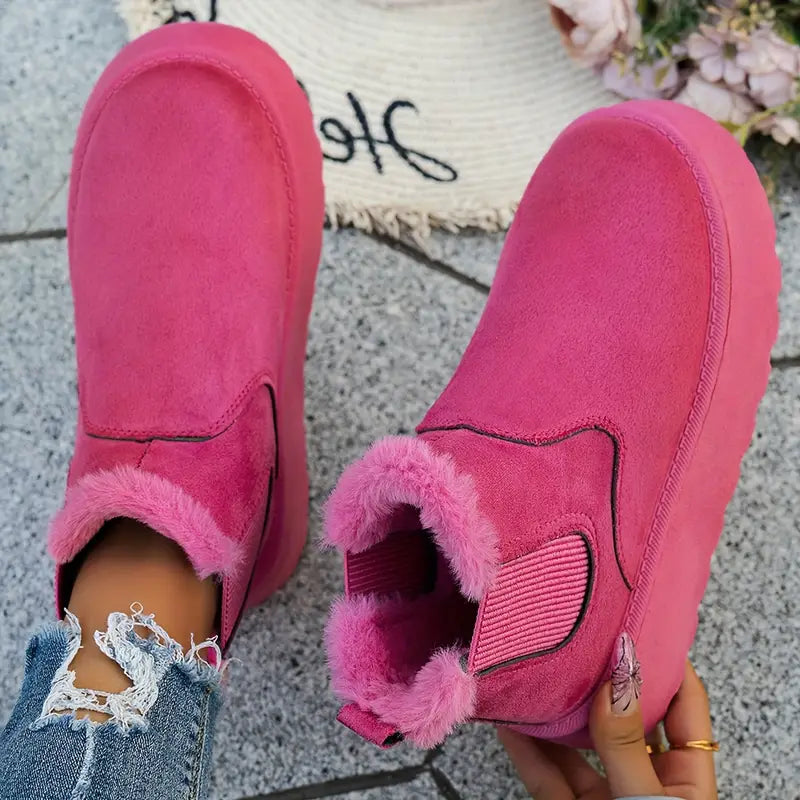 Lily - Trendy laarzen met pluche comfort en warmte voor koud weer