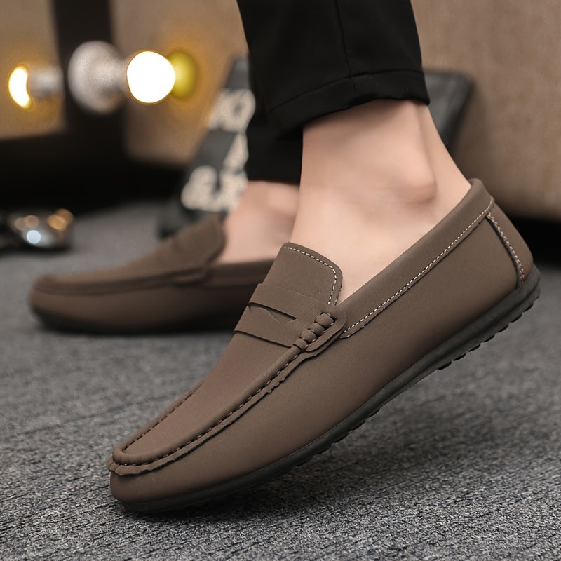 Lucas - Flexibele Slip-On Schoenen met Subtiele Details