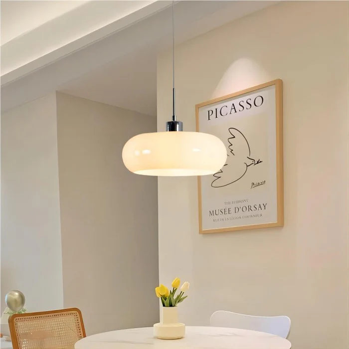 LumoSphere - Moderne hanglamp met zachte gloed en verstelbare hoogte