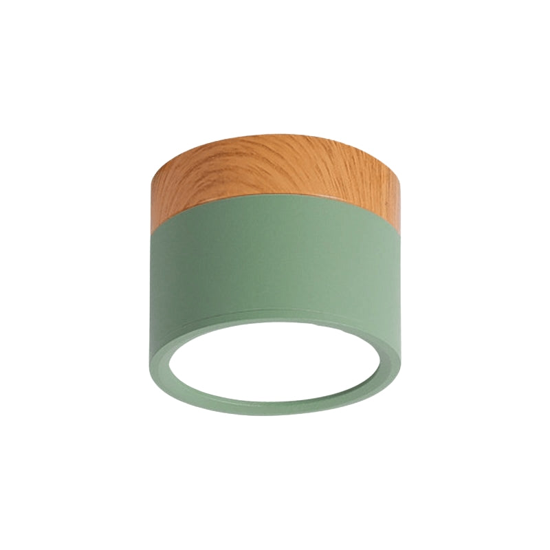 MacaraGlow – Kleine Plafondlamp in Macaronstijl met Klassiek Design
