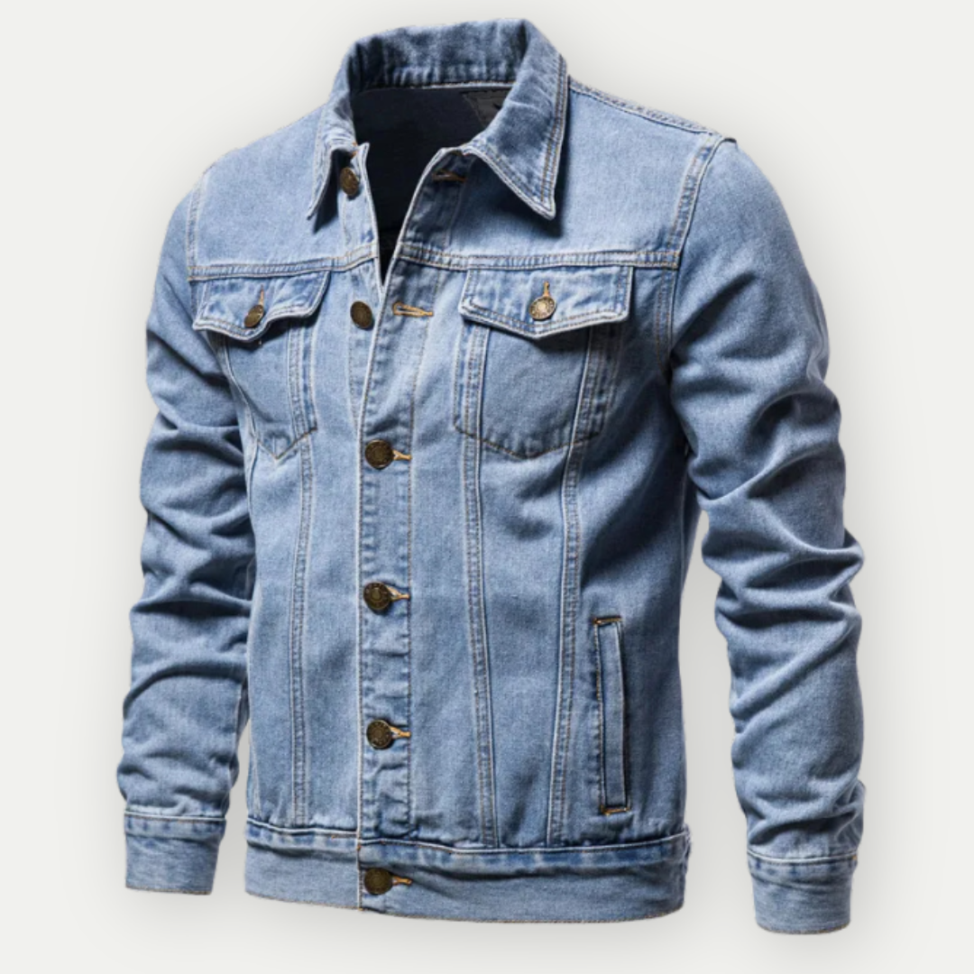 DenimCraft - Klassiek Heren Denim  Jack