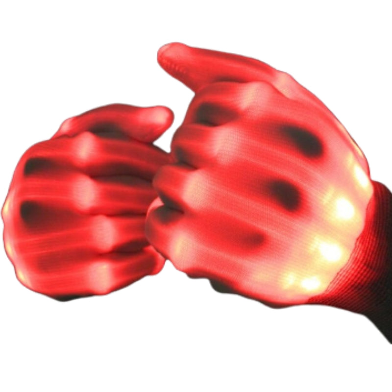 GlowHands - LED Neon Luminous Handschoenen voor Feestjes en Evenementen