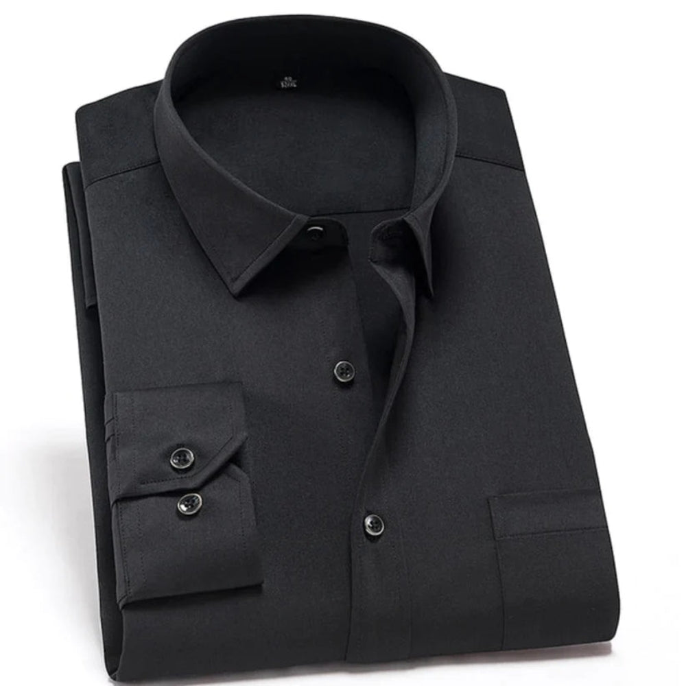 Jordan - Elegant overhemd met knoopsluiting en lange mouwen