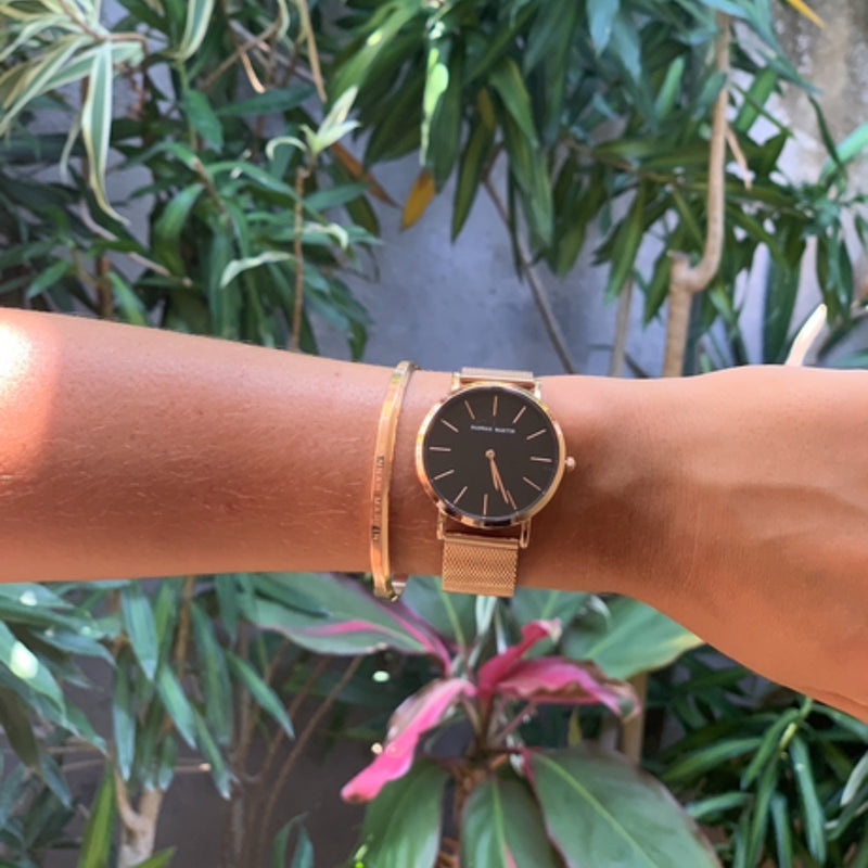 Olivia – Elegant horloge met verstelbare band en gratis armband als cadeau