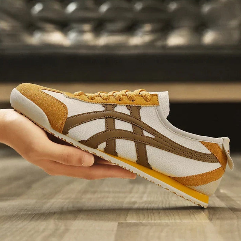 Marvin – Sneakers met Platte Zool en Ronde Teen