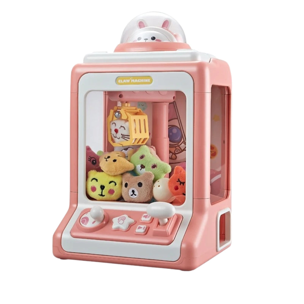 ClawJoy - Mini klauwmachine met afstandsbediening en oplichtende spelkast