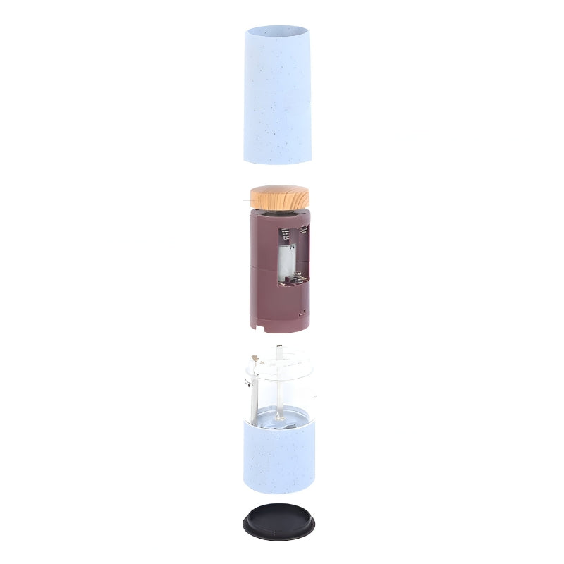 SpiceGlow – Elektrische peper Slijper met drukknopbediening en ingebouwde LED-lamp