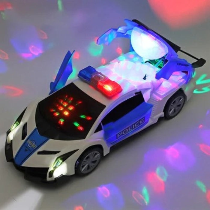 VortexDrive – Multidirectionele speelgoedauto met geluidseffecten en stuntwielontwerp