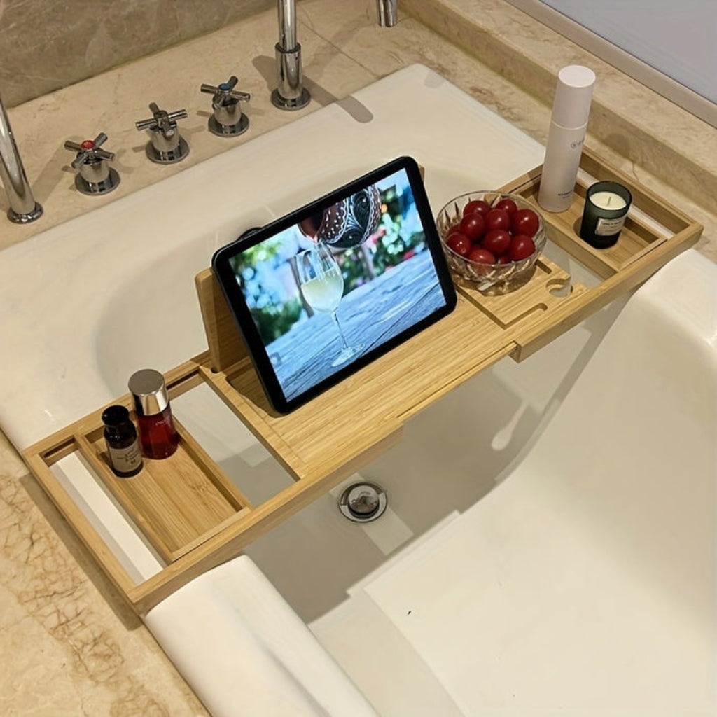 TubMate – Badtray met Verstelbare Compartimenten