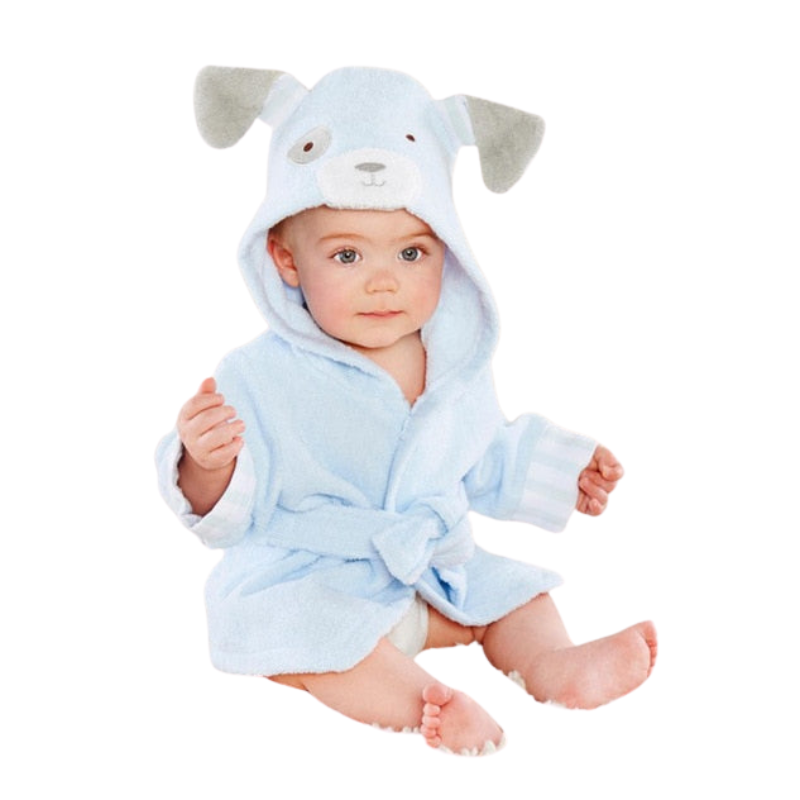 CuddleCub – Badcape met Dierenmotief voor Baby’s en Peuters