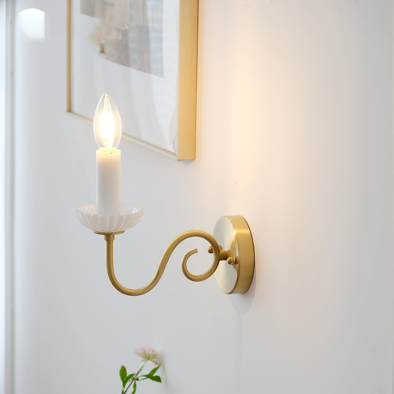 CandleLux – Moderne Wandlamp met Kandelaar Design