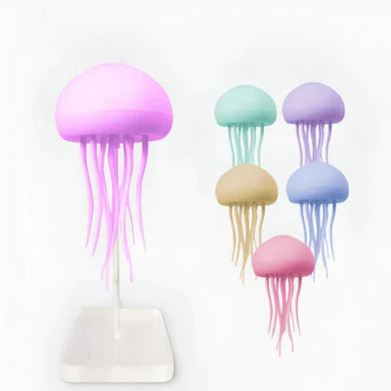 JellyGlow – Boeiende kleurveranderende kwallenlamp met zwevende beweging en rustgevende omgevingslichtweergave